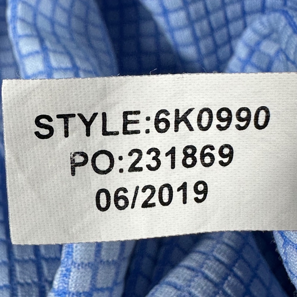 Vineyard Vines Sankaty Performance Quarter-Zip Pullover Mens Medium Blue Heather - Picture 10 of 10